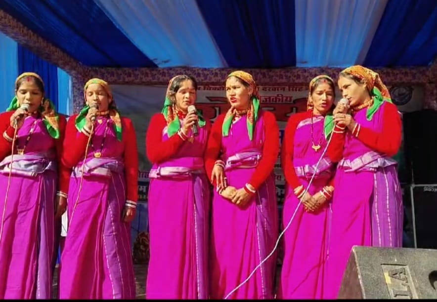 Garhwal Scout's band enthralled people in Shaurya Mahotsav