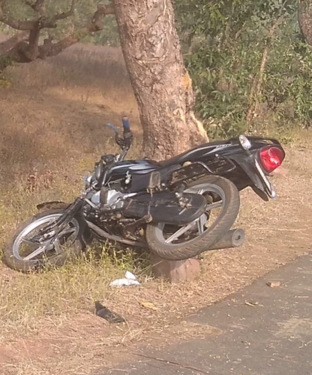 Damoh Blind turns become the cause of accidents, seven lives lost in a week