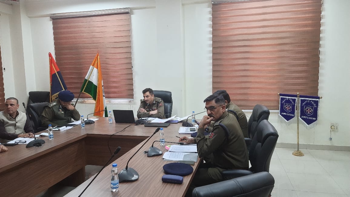 jammu, police, IG, meeting, instruction