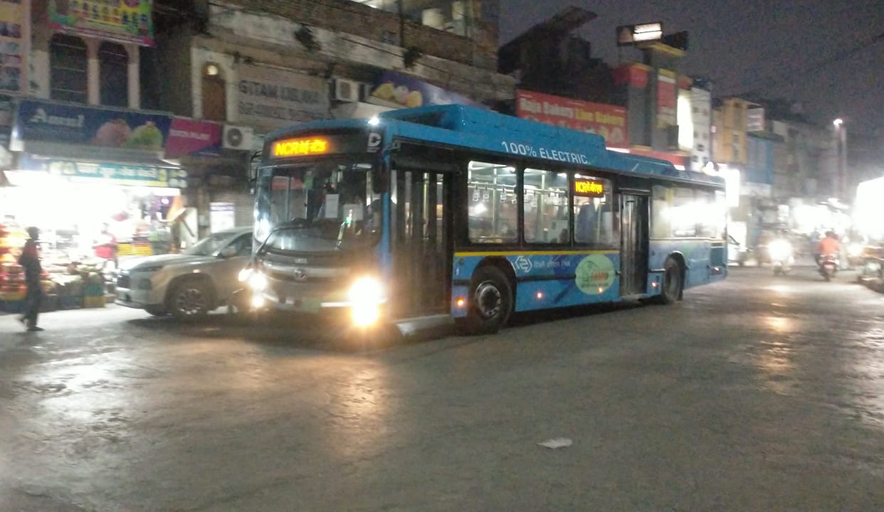 DTC buses not allowed entry into bus stand, passengers upset