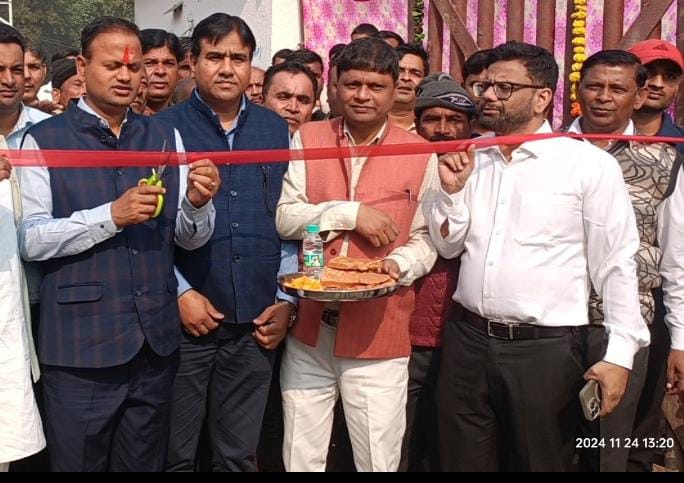 Inauguration of crushing season of Farmer Cooperative Sugar Mill Semikheda