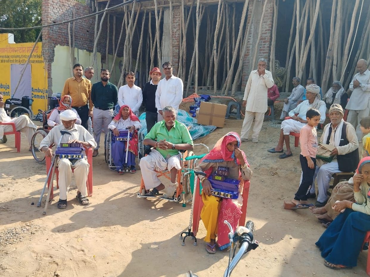 Aids given to the needy in God Balaha