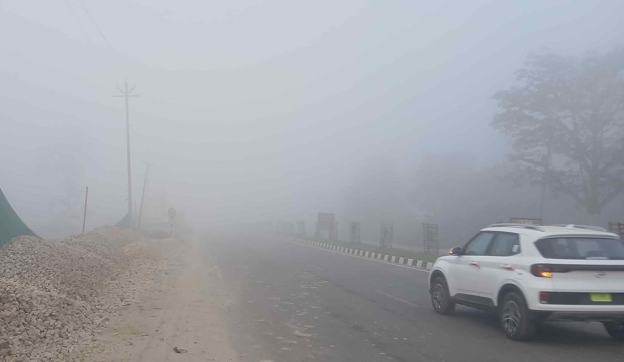 Westerly wind increased the cold, mercury reached 11 degrees