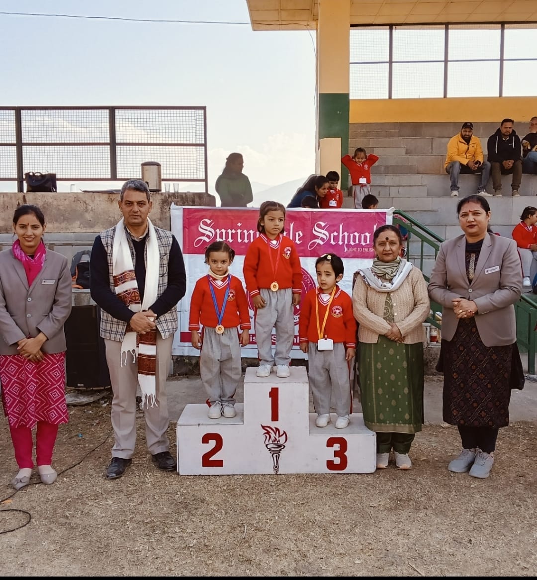 Dakshit came first and Hitarth came second in the race.