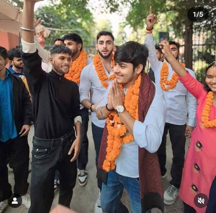 Gonda's Akash becomes president in DU's Shivaji College student union elections