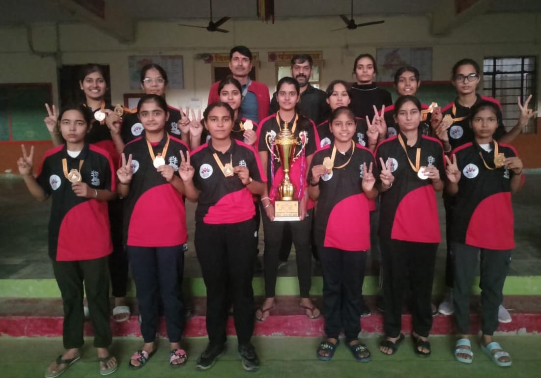 Shiksha Bharti School won gold medal in under-19 baseball competition