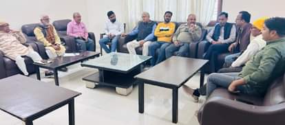  अमर उजाला की ओर से आयोजित संवाद कार्यक्रम में मौजूद लोग