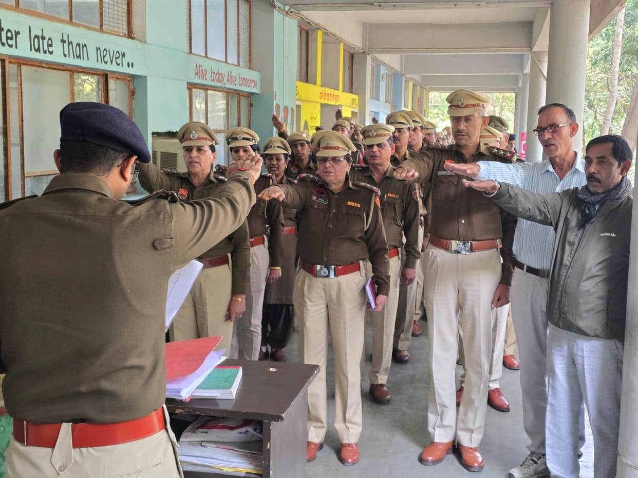 Took oath to remain loyal to the Indian Constitution