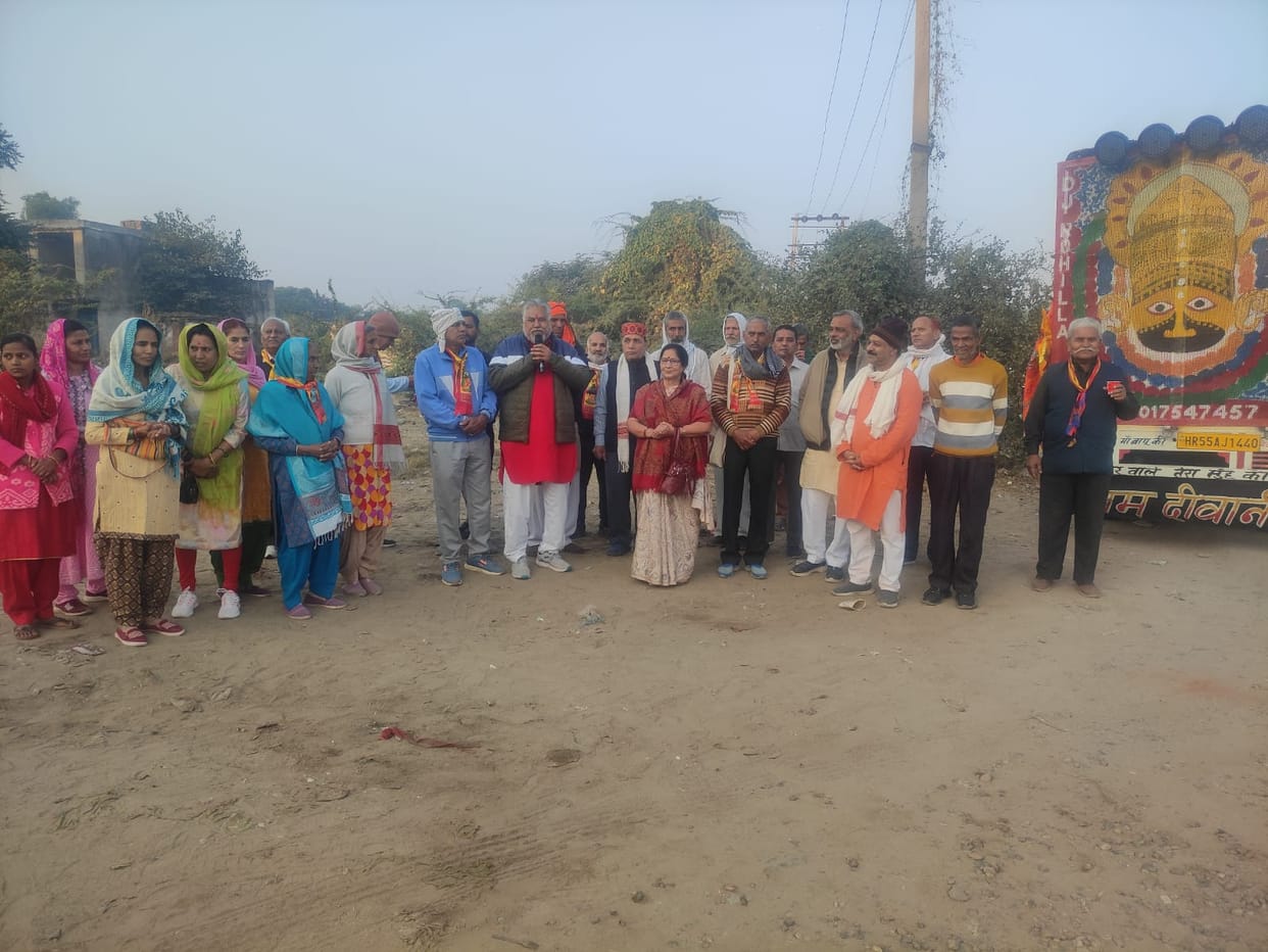 Padyatra of Shyam Baba Dham started
