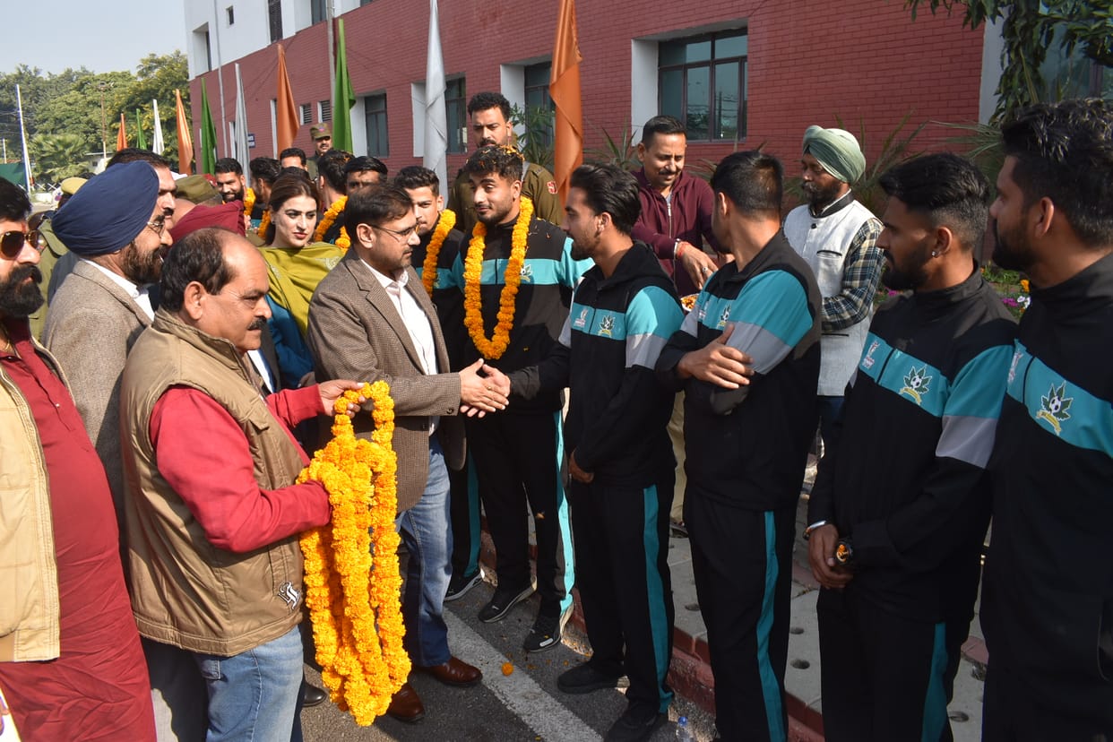jammu, sports, welcome sports team