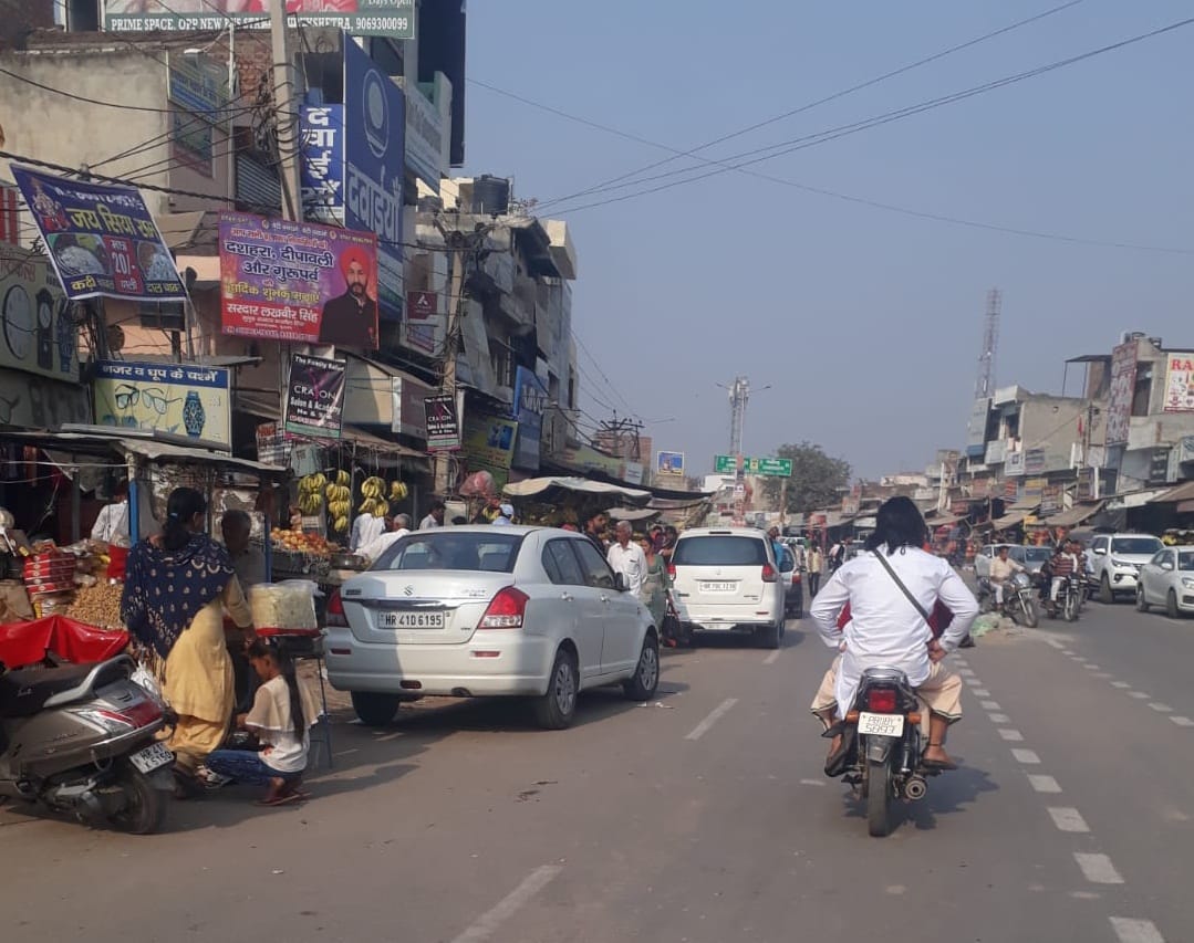 Till date, permanent bus stand has not been built in Ismailabad, the arbitrariness of bus drivers also dominates.