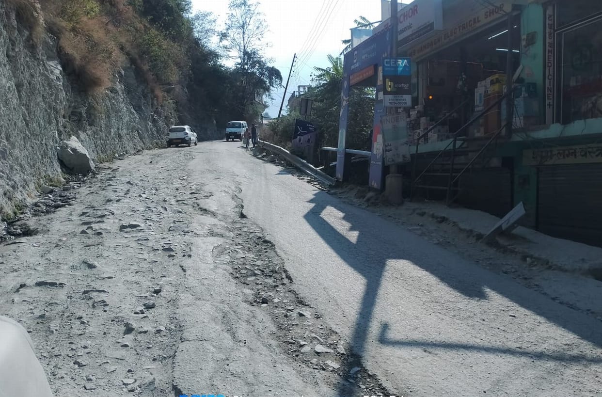 Highway is in bad condition... there are potholes at many places, tarring is also in bad condition.
