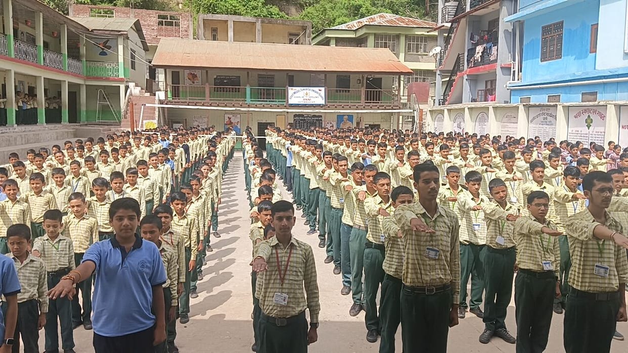 Ani School, NSS Camp, Constitution Day
