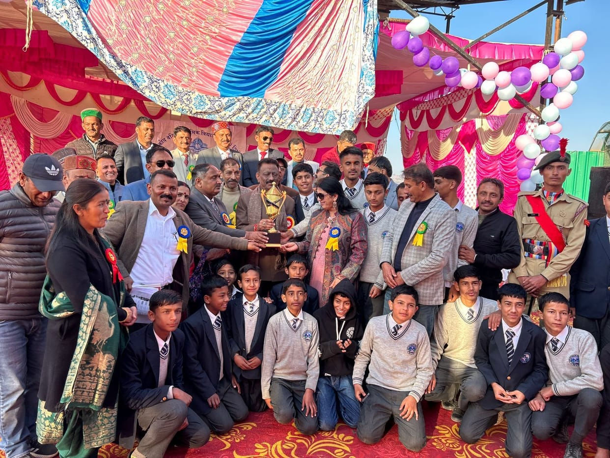 Annual function at Government Senior Secondary School, Theog Students