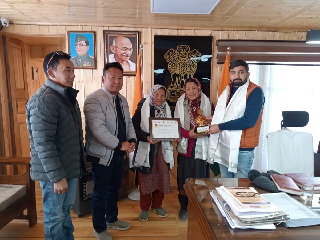 TB free panchayats honored, Lahaul-Spiti