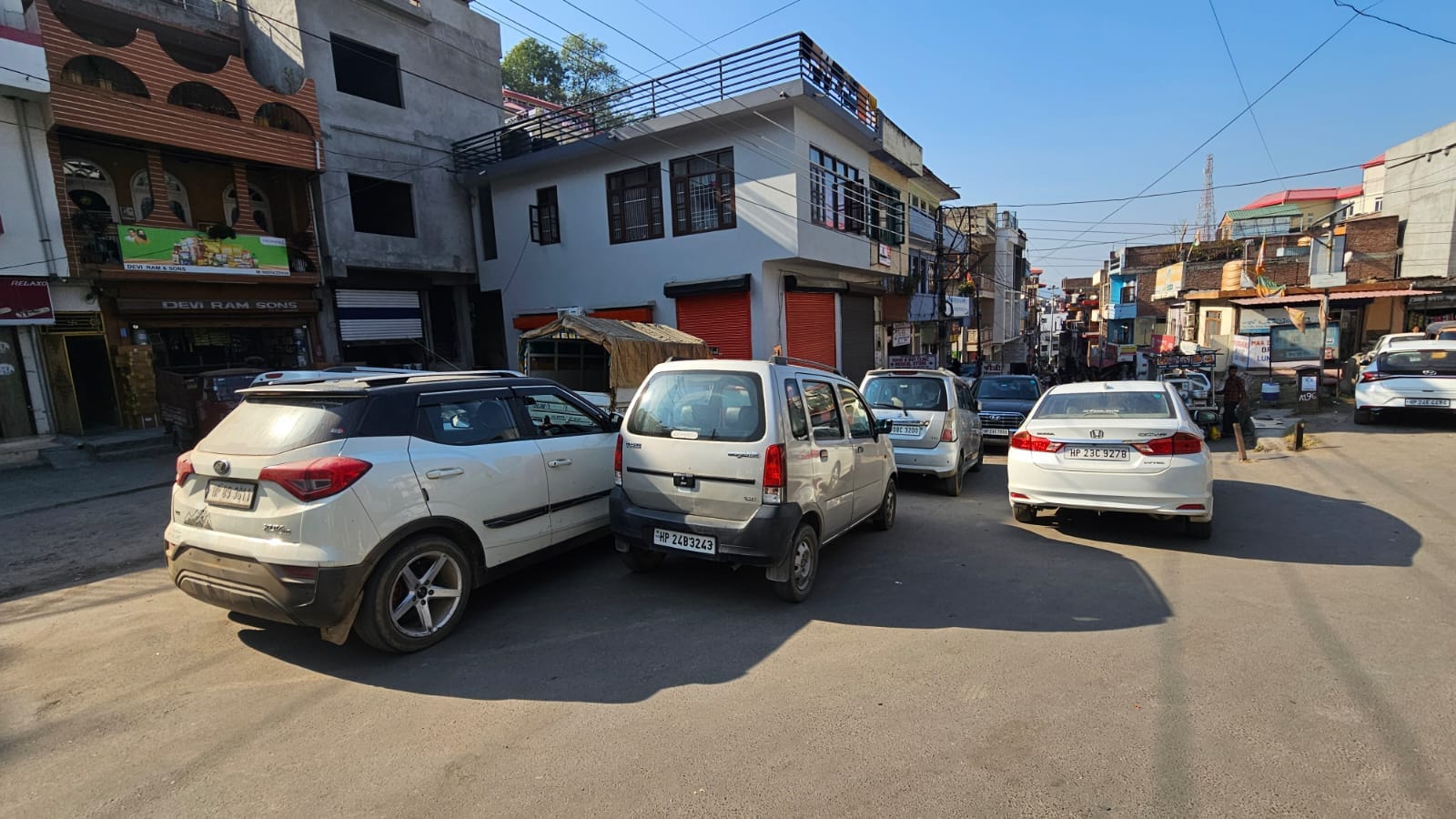 Vehicles are increasing every year in the city, parking capacity limited to 200.