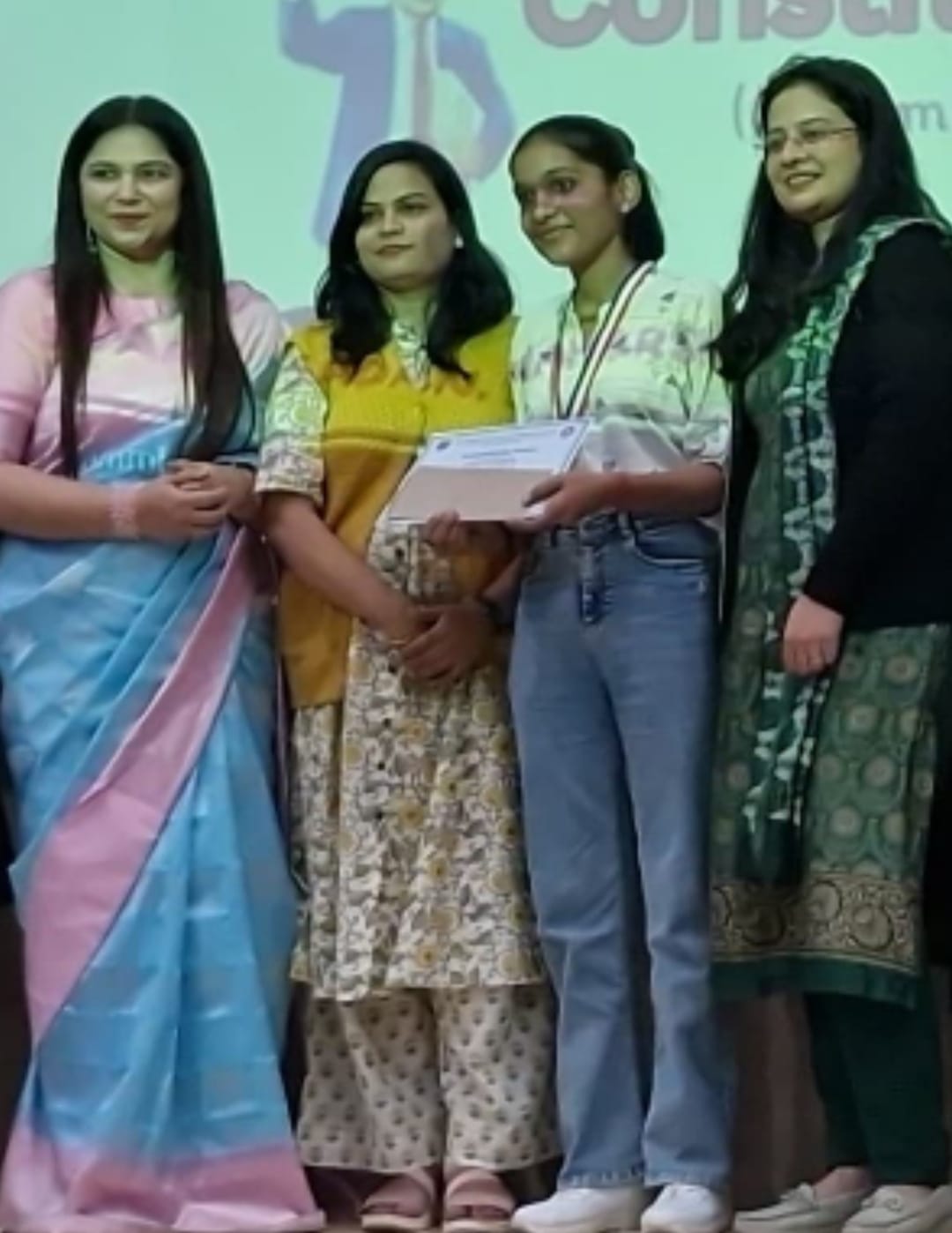 Youth Festival winner honored