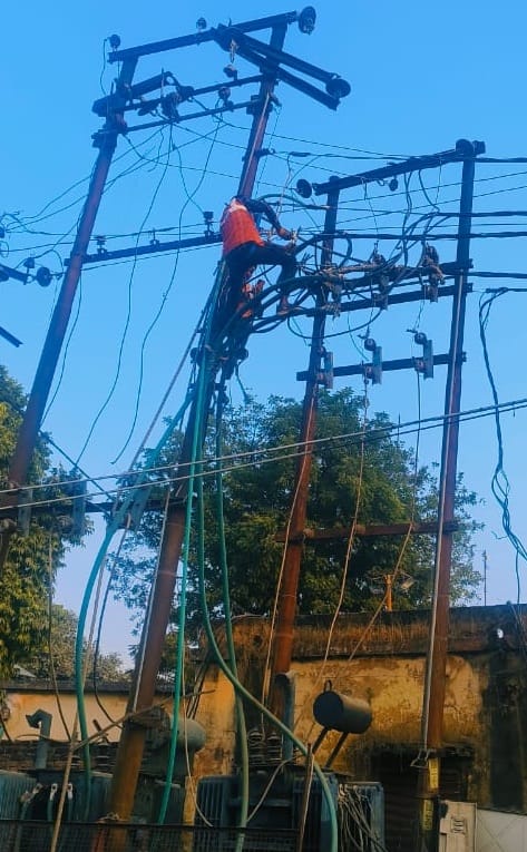 Electricity supply of 2500 consumers was disrupted for three hours