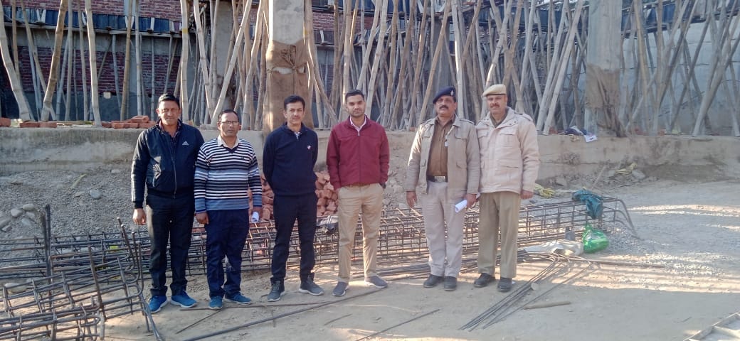 TCP department stopped the construction going on without permission