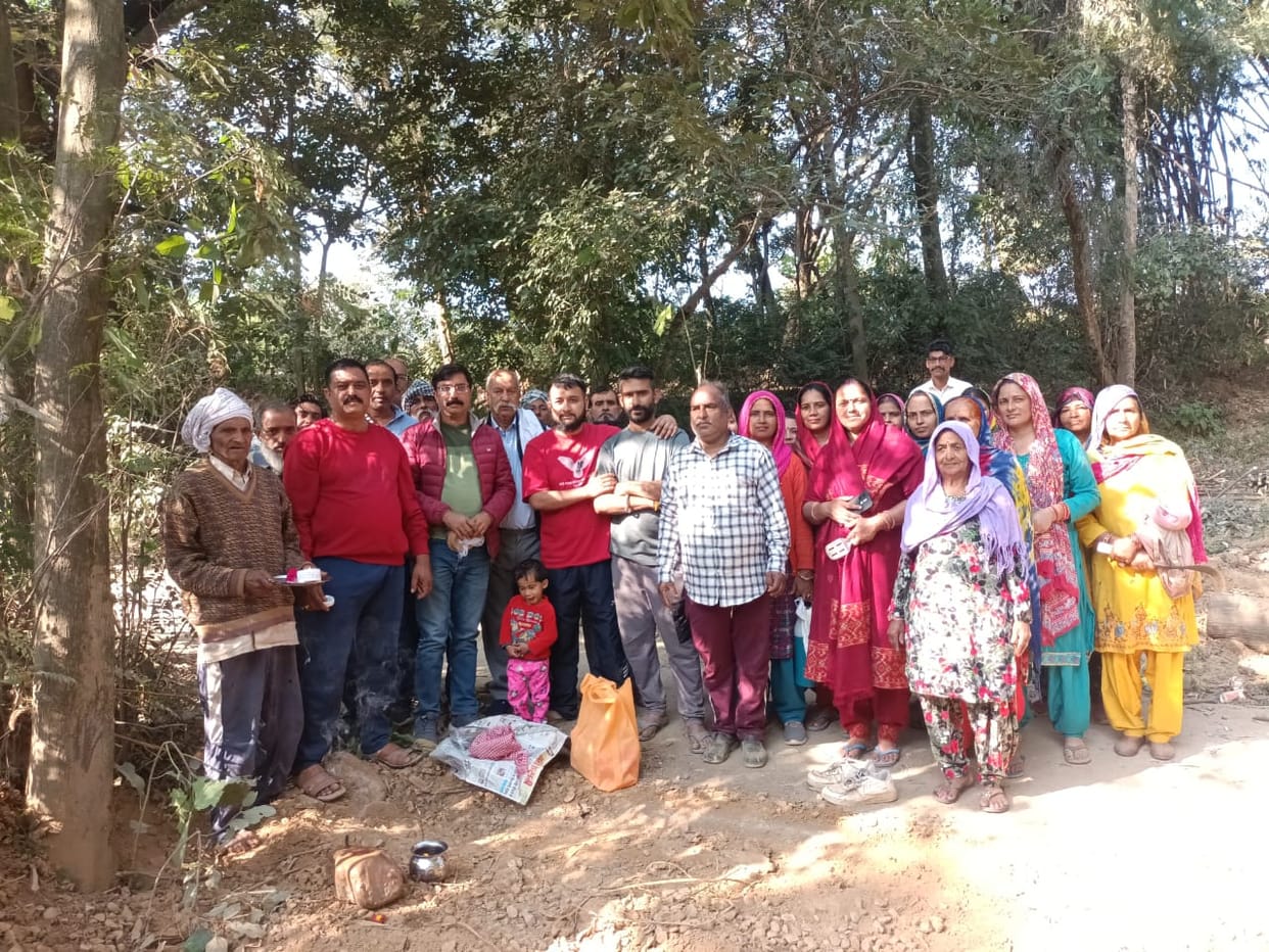 Dhaniara and Chathariala villages connected with road facilities