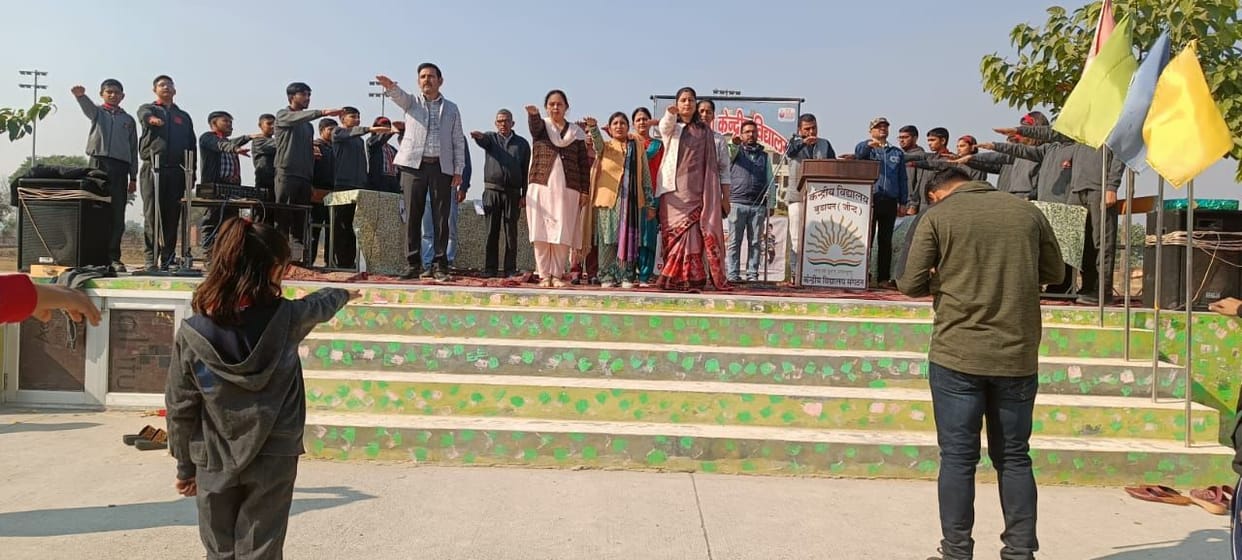 PM Shri celebrated Constitution Day in Kendriya Vidyalaya Budayan