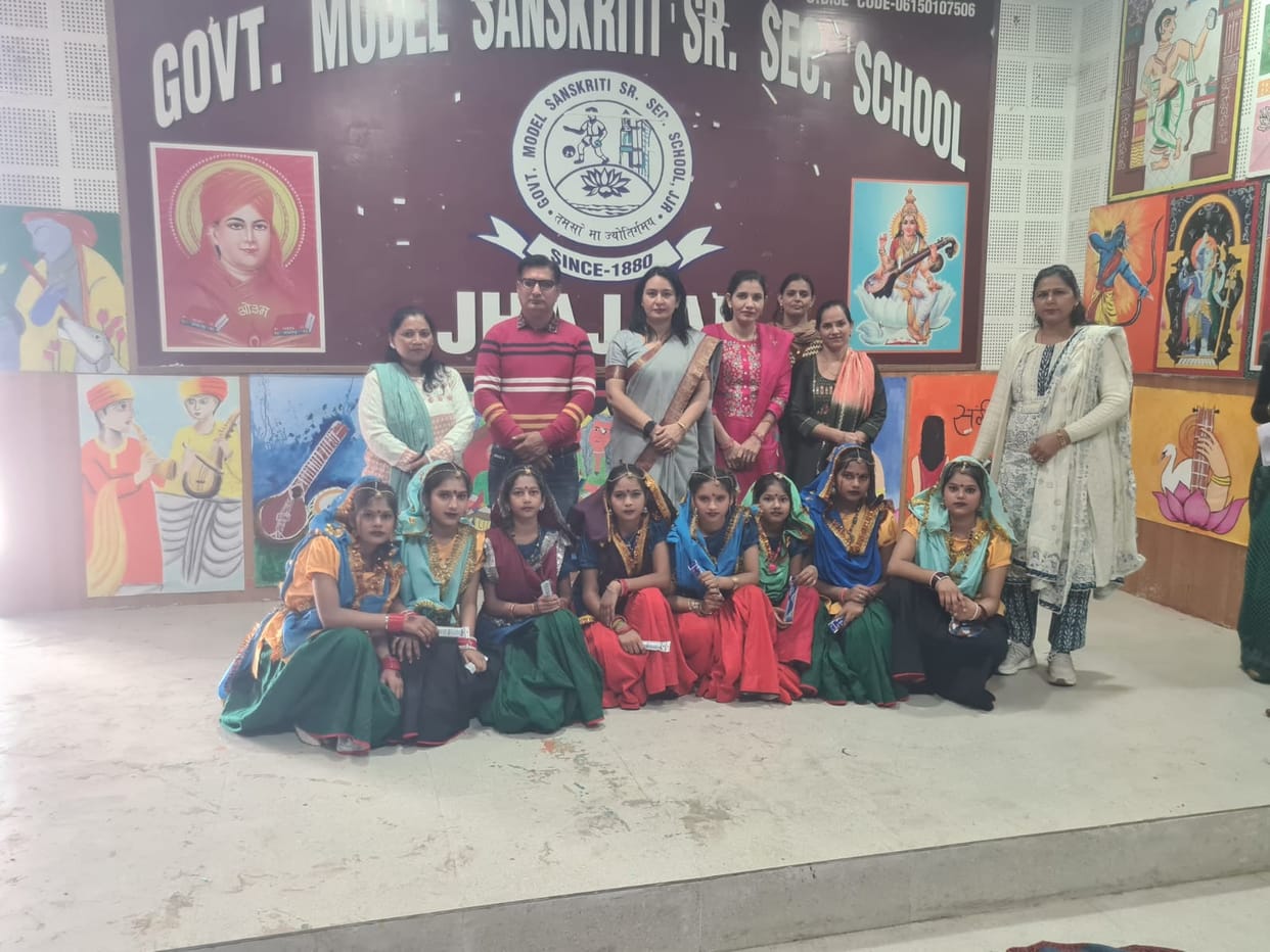 Ankush stood first in block level talent search program in music