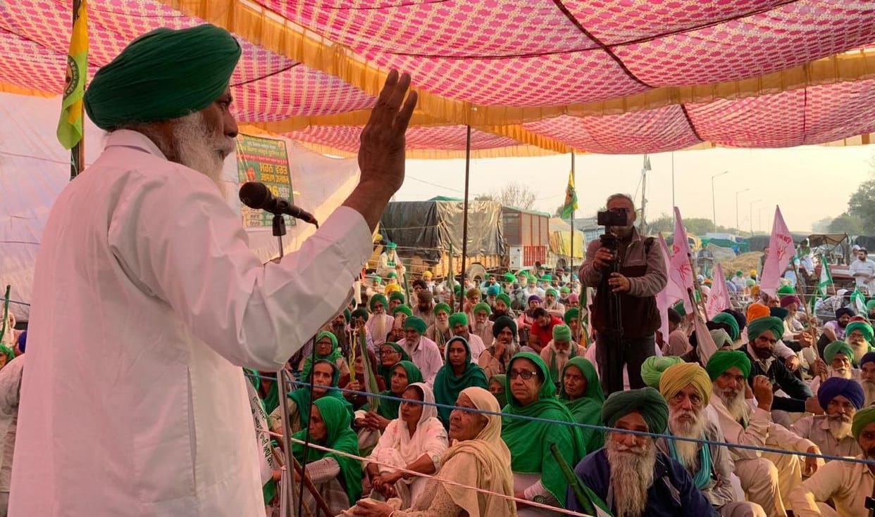 Farmers sitting at Datasinghwala border will surround the residence of CM Bhagwant Mann on December 1.