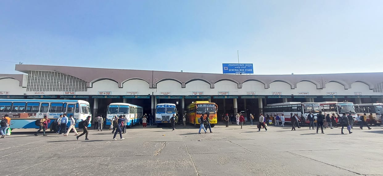 Less counter incharge at bus stations, buses are late