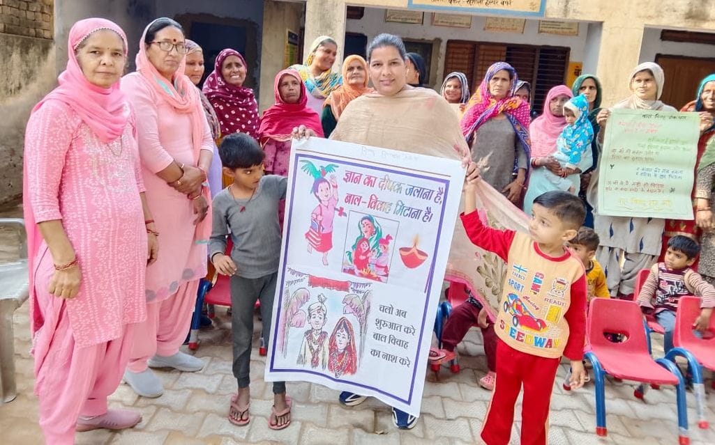 Child marriage is an obstacle in the development of girls