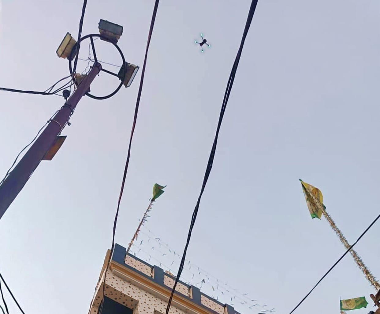 Police on alert after Sambhal incident, keeping an eye through drones
