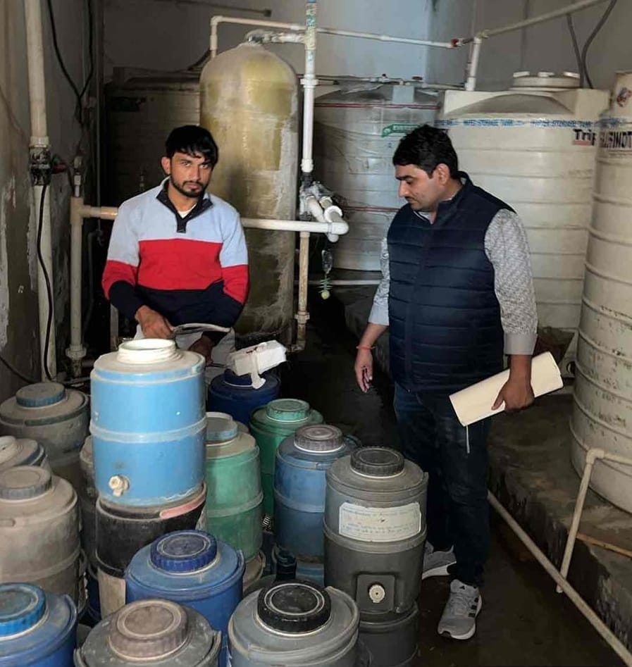 RO plant being run without NOC in Rishi Colony sealed