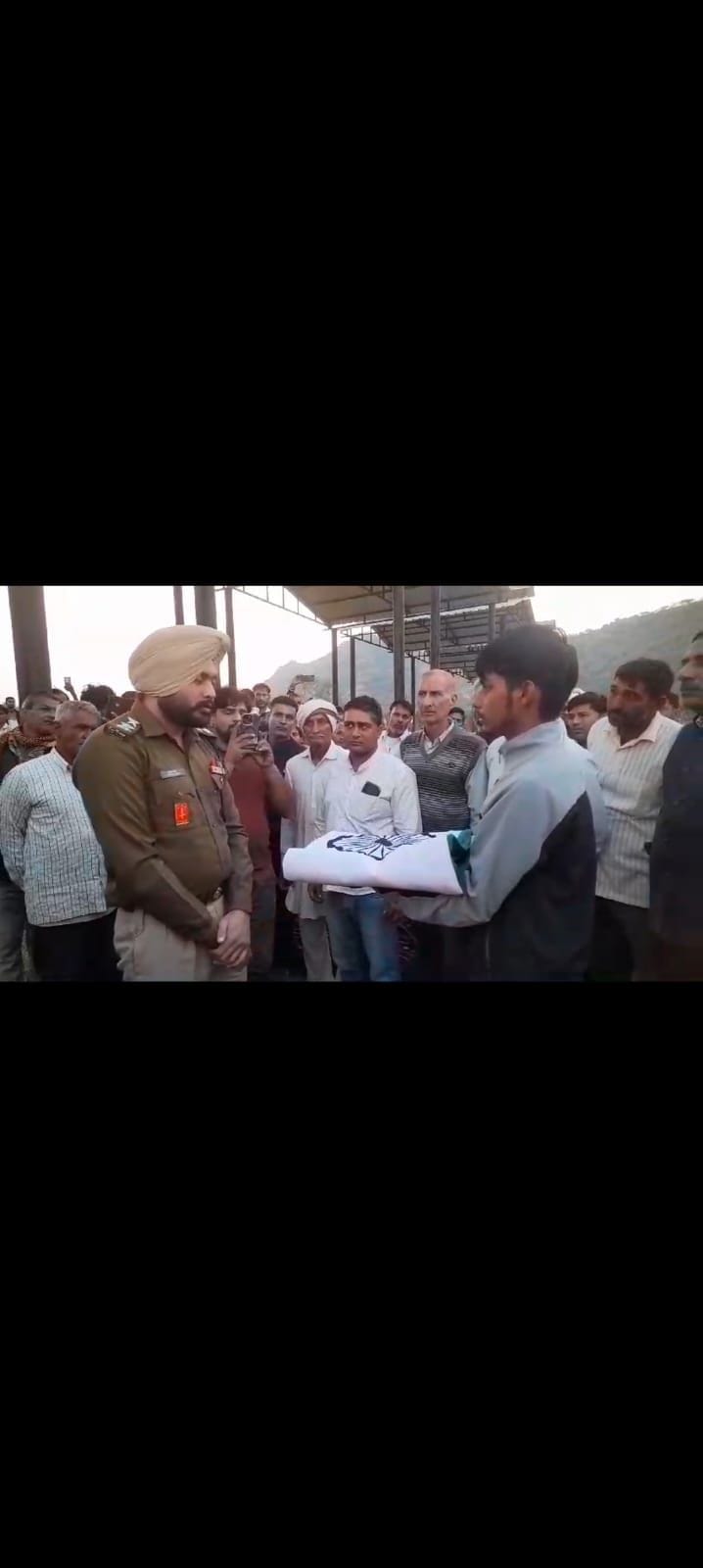 Last farewell given to CRPF jawan