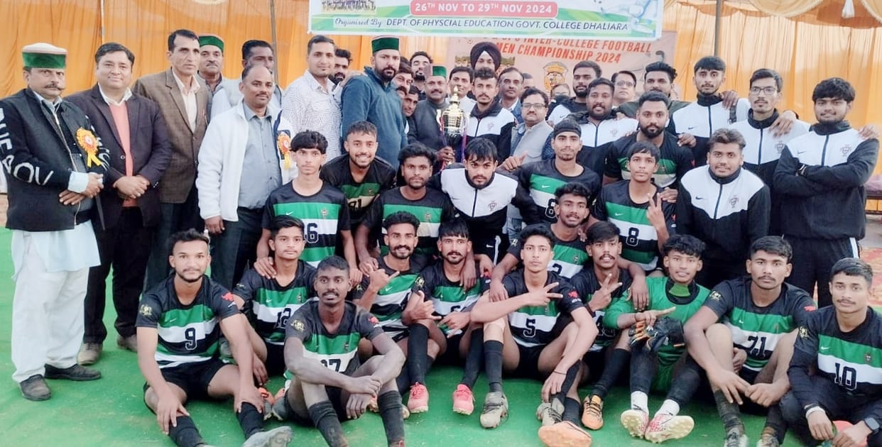 Khad College team defeated Una 4-0 in penalty shootout.