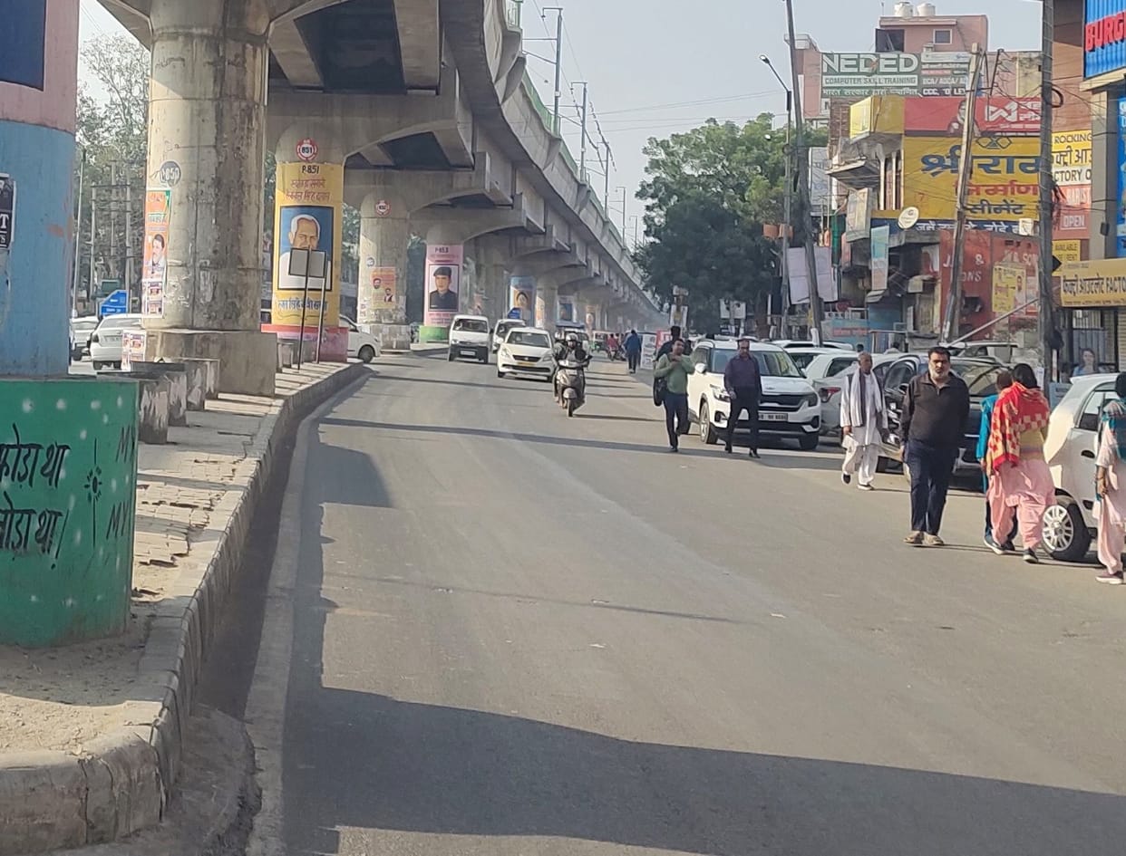 Beautification will be done on the divider built under the metro corridor