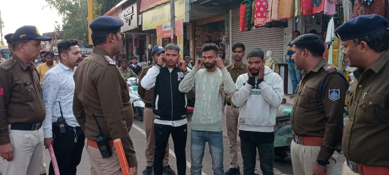 It was expensive to commit hooliganism in public. police have arrested three persons on basis of the video.