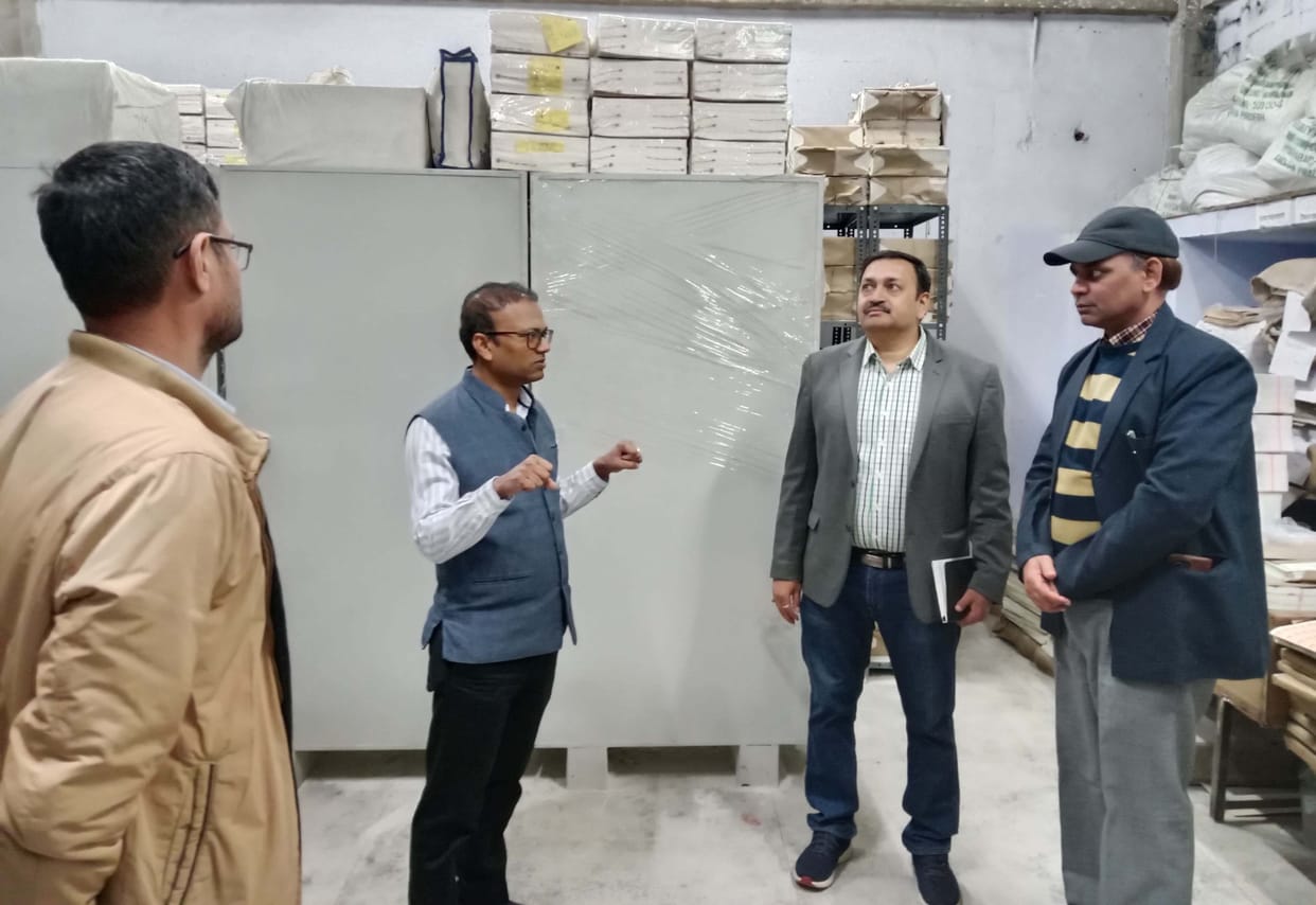 Director General Pankaj inspected the treasury office