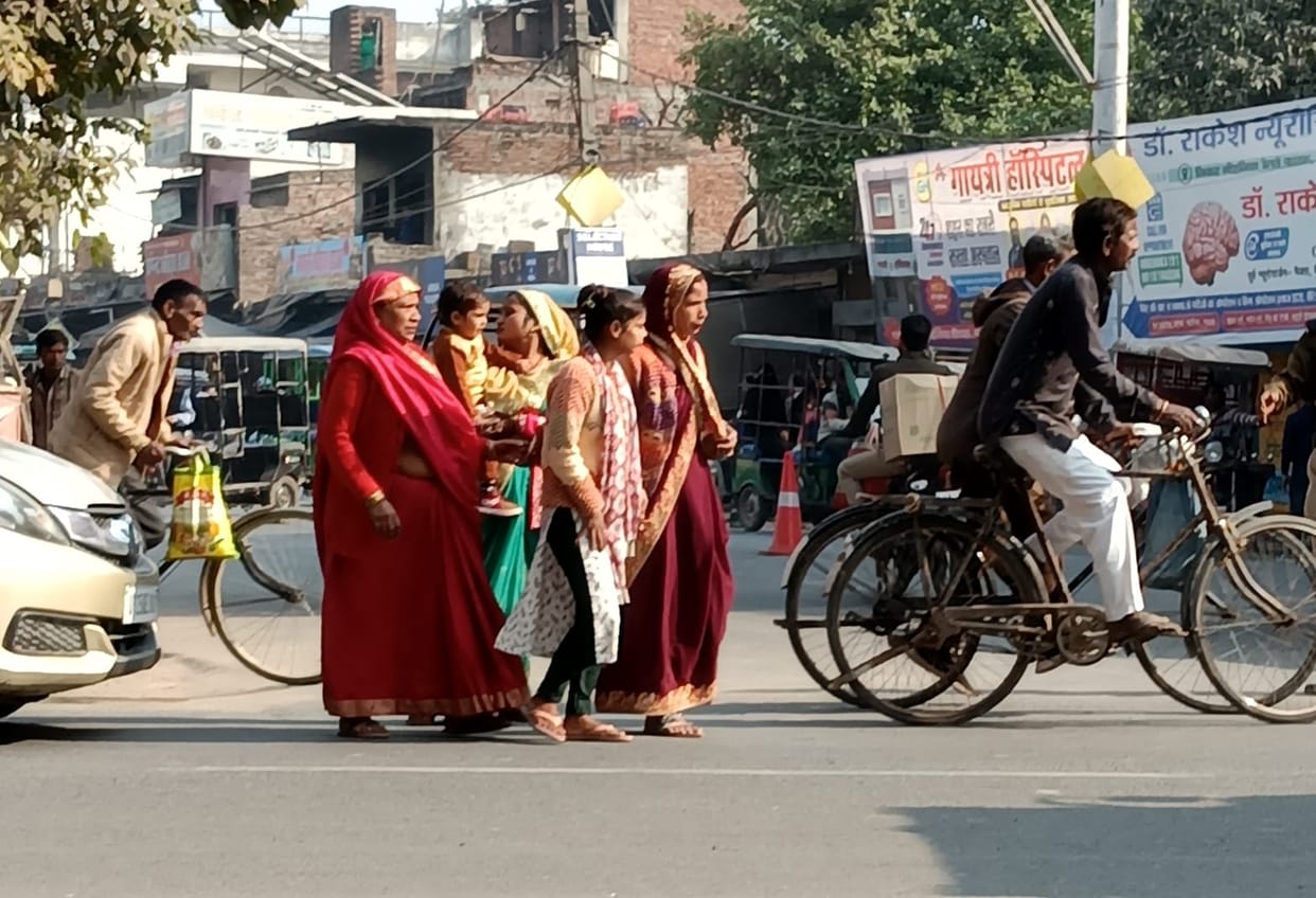 Cold tormented in the morning and evening, relief came from the bright sunshine during the day