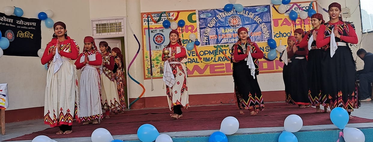 Annual function at Government Senior Secondary School, Dansa