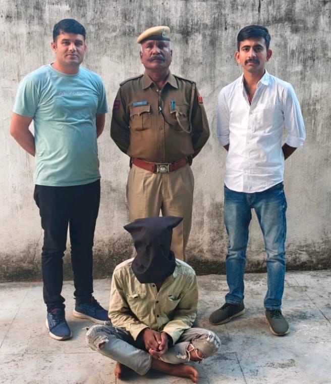 Sirohi News: Accused absconding for a long time in custody, police arrested him after walking two kilometers