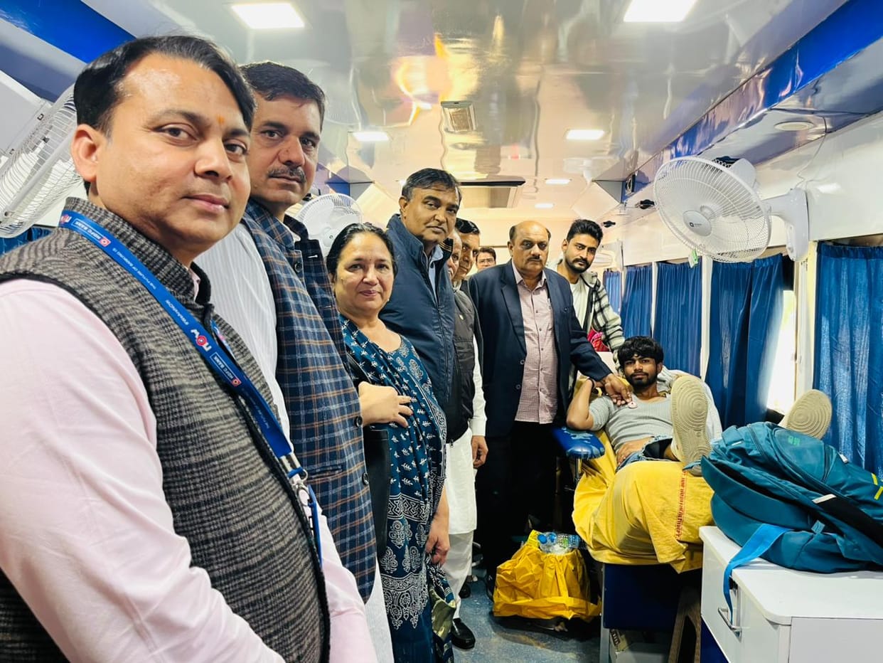 30 youth donated blood