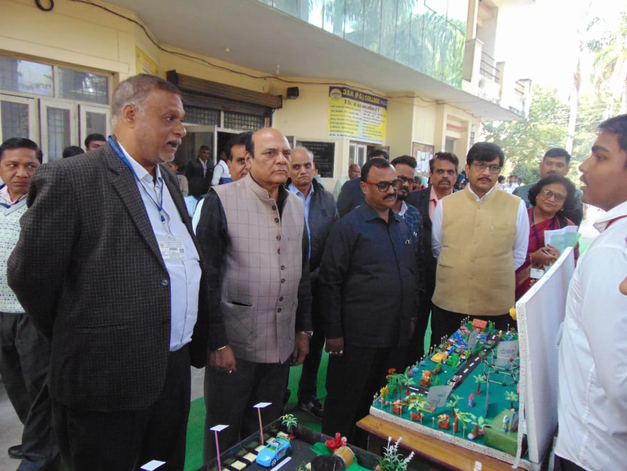 Students showed their talent in Science Talent Mega Examination and Model Exhibition