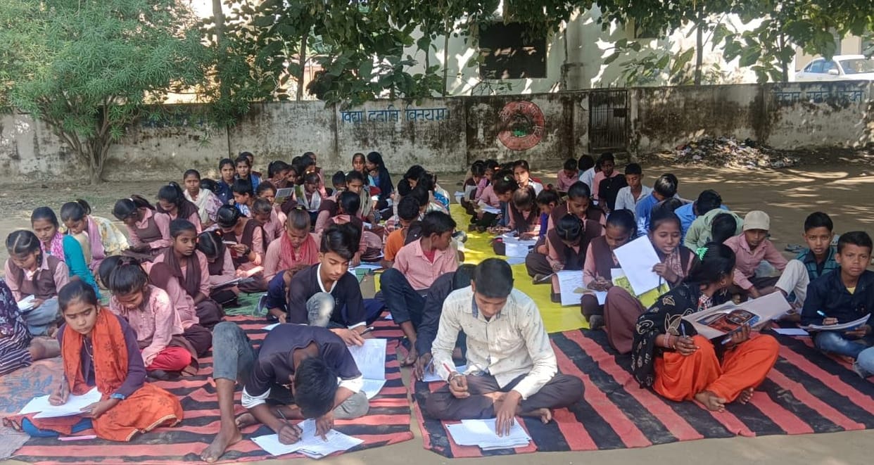 96.54 percent children passed the exam successfully