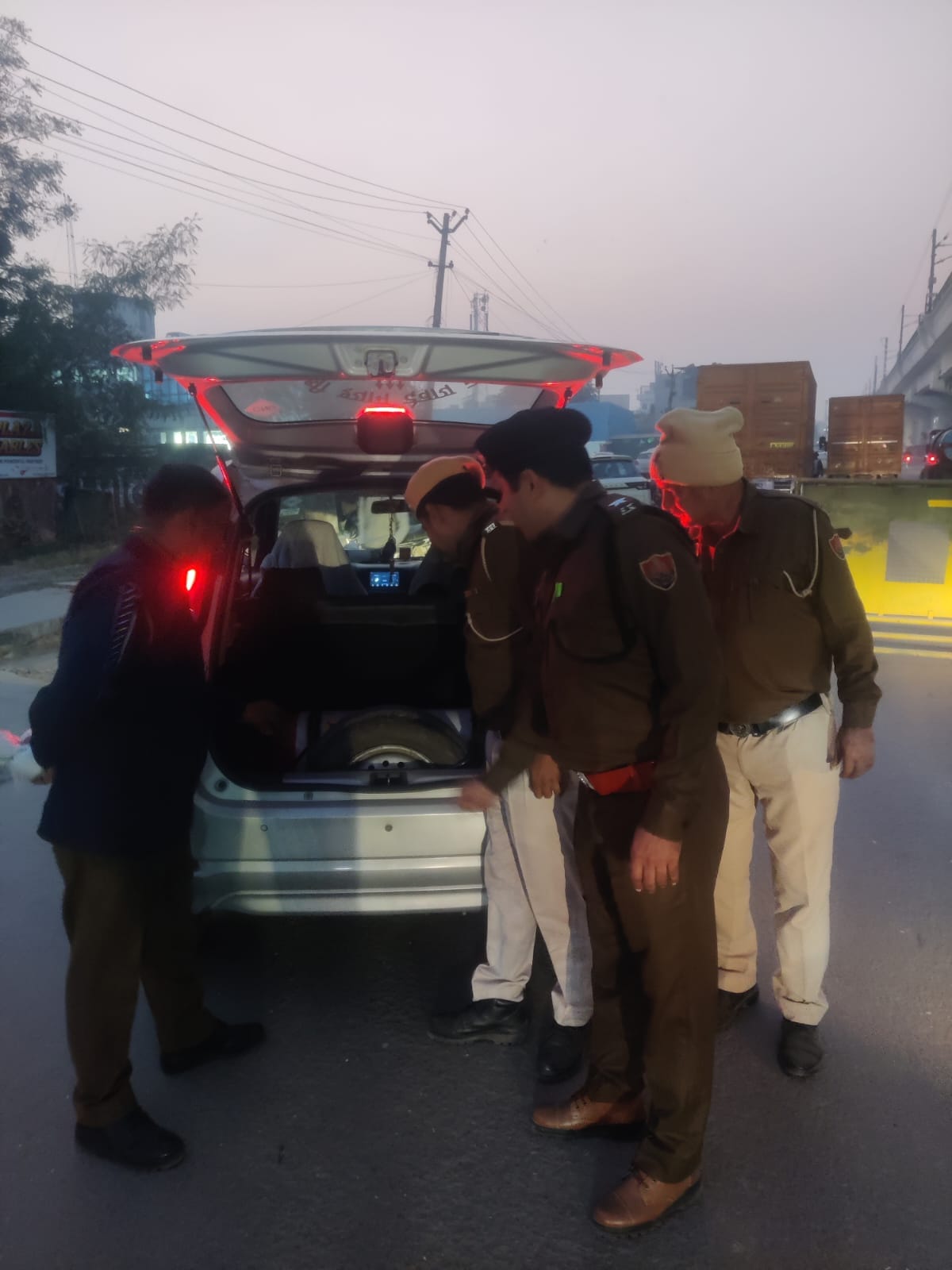 Alert in Bahadurgarh after bomb blast in Delhi