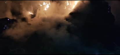 Sidhi News Fire wreaked havoc on the five months of hard work of farmers paddy crop burnt