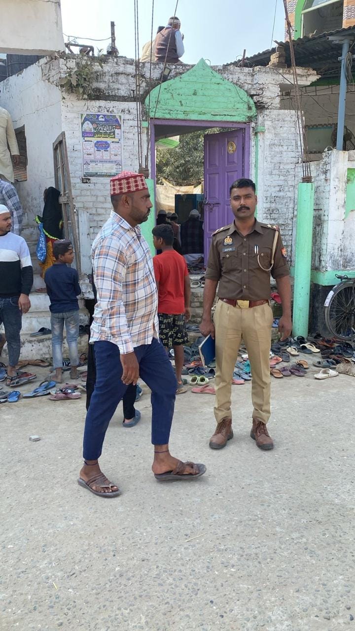 Police remained alert regarding Friday prayers, guards were kept outside mosques