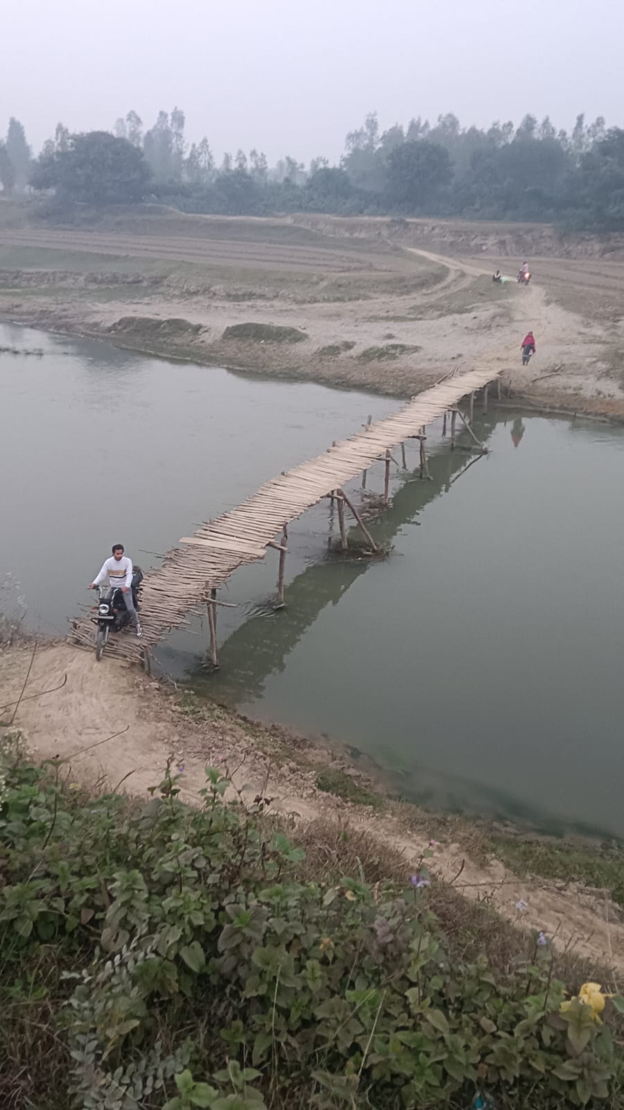 File sent for concrete bridge stuck, wait extended