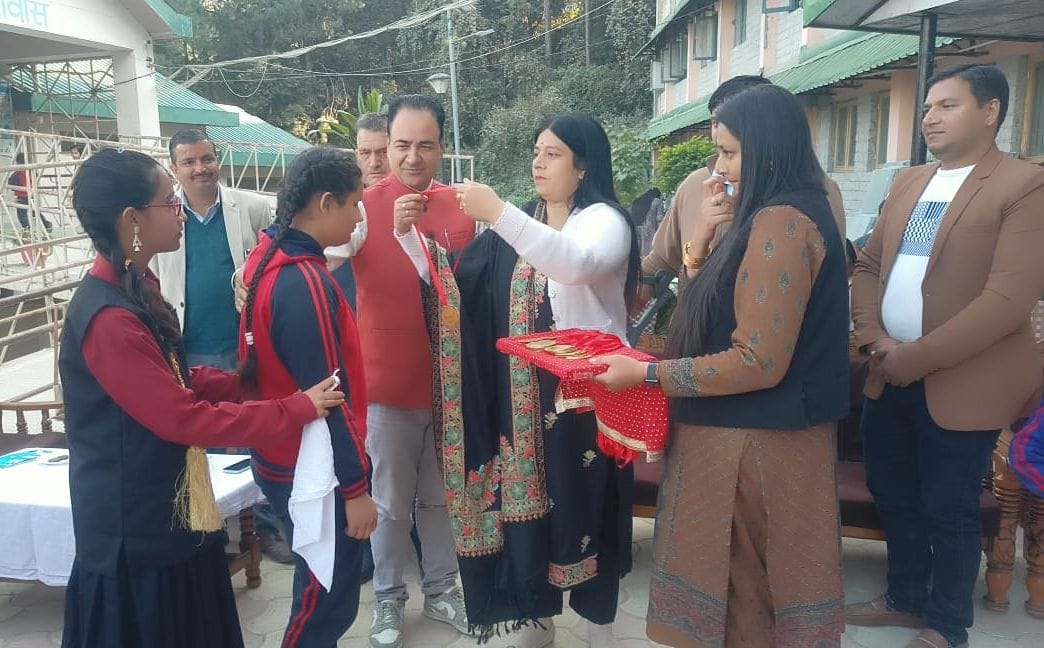 Sports competition organized among special children