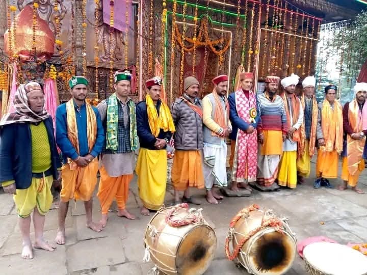 Haryans of Mata Budhi Naagin participated in the havan recitation