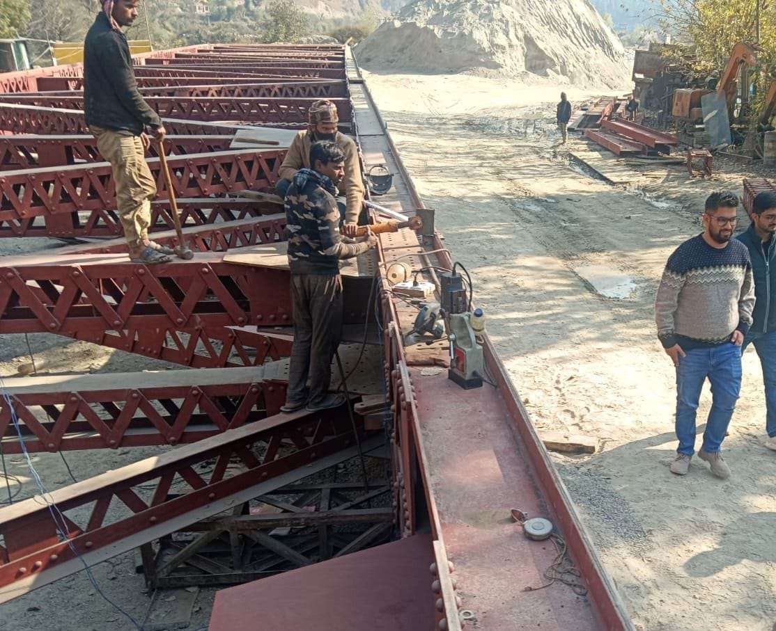 Steel truss bridge being built on Beas costing Rs 4 crore