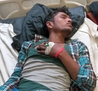 Young man beaten up for failing to snatch mobile phone